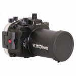 Подводный бокс (аквабокс) Meikon для фотоаппарата Sony Alpha A7II / 7RII / 7SII с портом KitDive Macro Port 90 Type-2