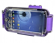 Подводный бокс (аквабокс) Meikon для Samsung Galaxy S3 / S4 (purple)