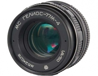 Объектив МС Гелиос 77М-4 50мм F1.8 для Canon EOS-M